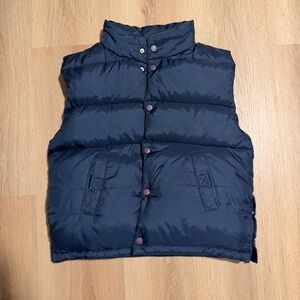 Navy Blue Puffer Down fill Jacket size small
